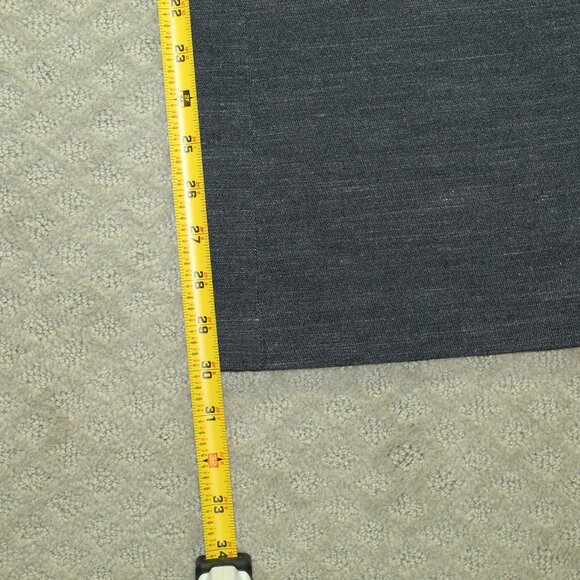 Loft Julie Trouser Pants Women's Variegated Navy Size 14 Wide Leg - Picture 4 of 8